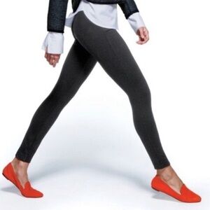 J. Crew Pixie High-Waist Pant in Stretch Ponte Charcoal Size 6